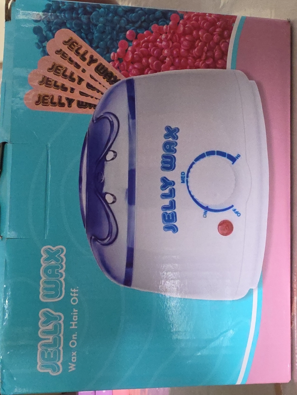 Electric Wax Warmer in Blue and White